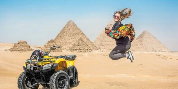 Quad and Camel Ride around the Pyramids and Sphinx