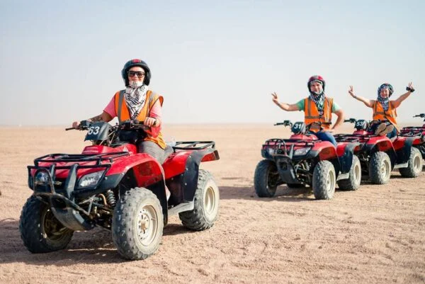 Quad and Camel Ride around the Pyramids and Sphinx