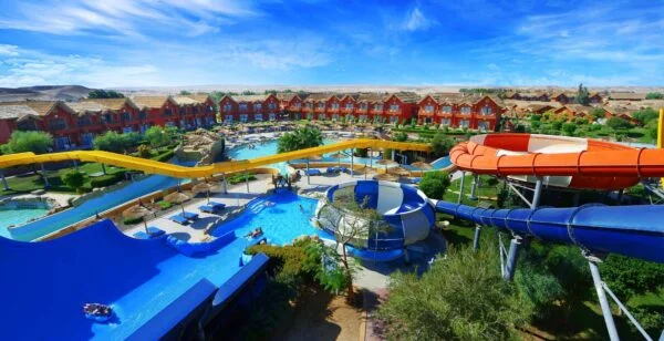 Water Park in Jungle Aqua Park Hurghada